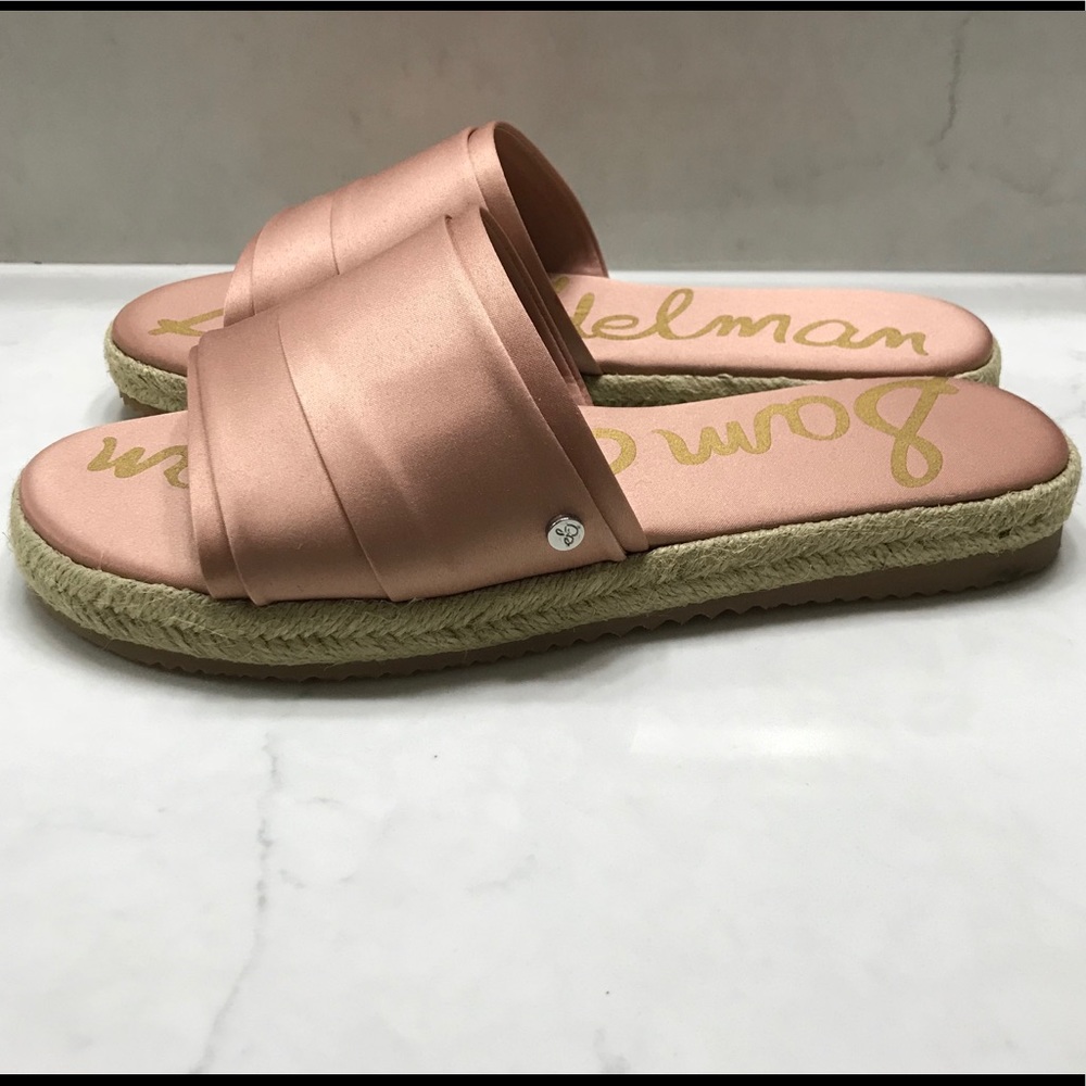 Satin espadrilles
